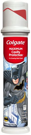 Colgate Batman Kids Toothpaste Pump, 4.4 Ounce -- 6 per case