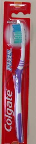 Colgate Manual Plus Adult Soft Toothbrush -- 72 per case