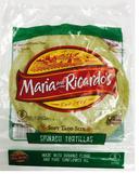 Maria and Ricardos Organic Spinach Tortilla, 13.5 Ounce -- 8 per case