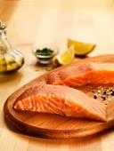 FPI Atlantic Salmon Portion Skinless Boneless, 6 Ounce.