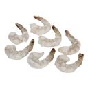 FPI IQF Raw Deveined Tail On Peeled White Shrimp, 2 Pound -- 5 per case.