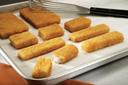 Viking Golden Crunchy Whole Grain Breaded Sticks, 5 Pound -- 4 per case.