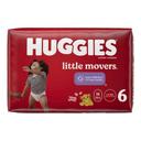 Huggies Size 6 Little Movers Diaper - Jumbo Pack, 16 count -- 4 per case