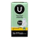 U By Kotex Premium Ultrathin Regular Winged Pad, 36 count -- 6 per case