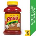 Ragu Super Chunky Mushroom Sauce, 45 Ounce -- 6 per case