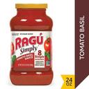 Ragu Simply Tomato Basil Sauce, 24 Ounce -- 6 per case
