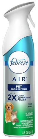 Febreze Heavy Duty Pet Odor Air Freshener Spray, 8.8 Ounce -- 6 per case.