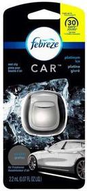 Febreze Platinum Ice Vent Clip Car Air Freshener, 0.7 Fluid Ounce -- 8 per case.