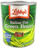 Libby Italian Cut Green Beans, 101 Ounce Can -- 6 per case