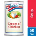 LeGout Cream of Chicken Condensed Canned Soup, 50 ounce -- 12 per case