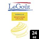 LeGout Vanilla Instant Pudding and Pie Filling, 24 Ounce -- 12 per case