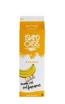 Island Oasis Banana Beverage Mix, 32 Fluid Ounce -- 12 per case.