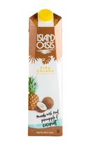 Island Oasis Pina Colada Drink and Smoothie Mix - Aseptic, 1 Liter -- 12 per case.