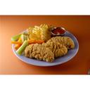 Brakebush Southern Style Petite Line Flow Chicken Tenderloin Fritter, 10 Pound.
