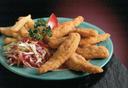 Brakebush SmartShapes Gold N Spice Breaded Chicken Breast Strip, 5 Pound -- 2 per case