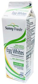 Sunny Fresh Cage Free Egg Whites, 2 Pound -- 12 per case