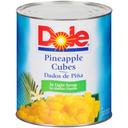 Dole Pineapple Cubes In Light Syrup, 106 Ounce -- 6 per case.