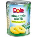 Dole Sliced Pineapple in Juice, 20 Ounce -- 12 per case.