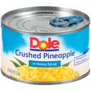 Dole Crushed Pineapple in Syrup, 8.249 Ounce -- 12 per case.