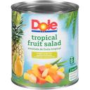 Dole Tropical Fruit Salad In Light Syrup, 100 Ounce