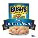 Bushs Best Baby Butter Beans, 16 Ounce -- 12 per case