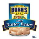 Bushs Best Large Butter Beans, 16 Ounce -- 12 per case