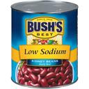 Bushs Best Low Sodium Dark Red Kidney Beans, 111 Ounce -- 6 per case.