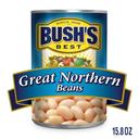 Bushs Best Great Northern Beans, 15.8 Ounce -- 12 per case