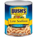 Bushs Best Low Sodium Cannellini Beans, 111 Ounce -- 6 per case.