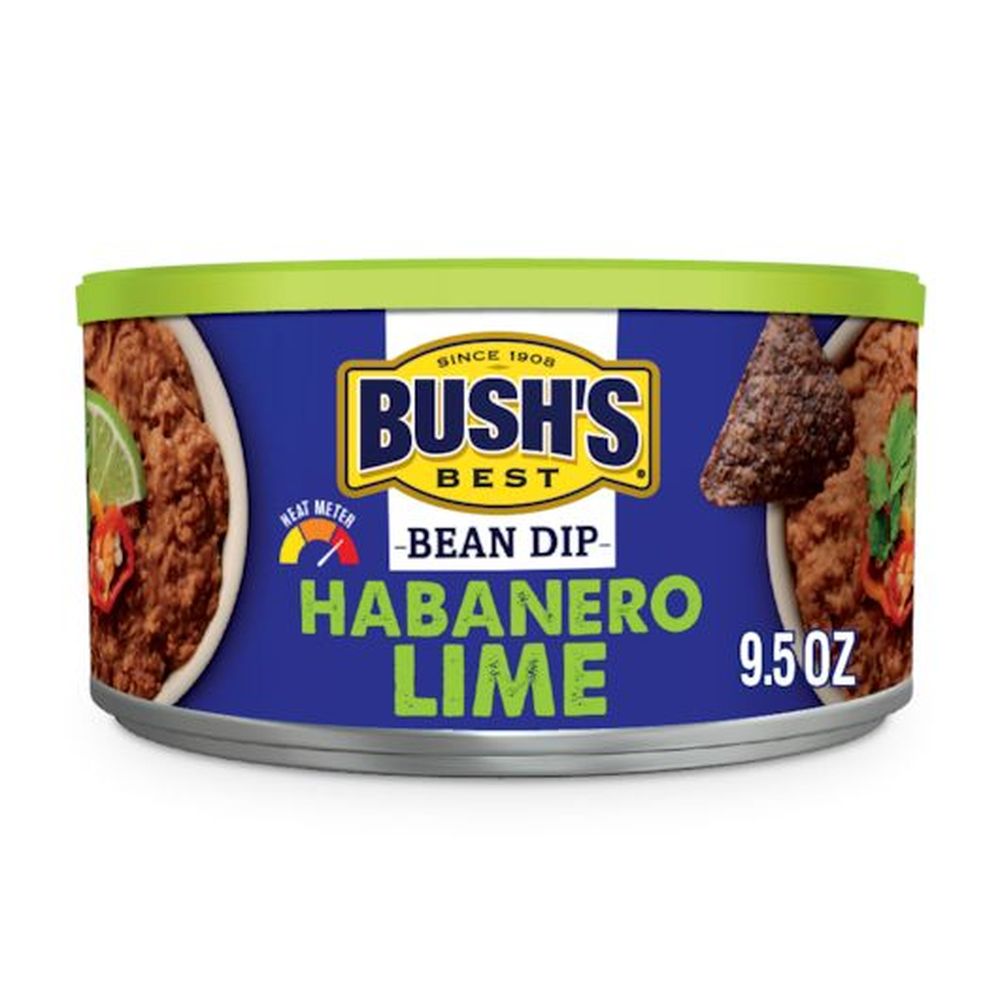 Bushs Best Habanero Lime Bean Dip, 9.5 Ounce -- 12 per case