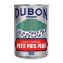 Dubon Early Spring Petit Pois Green Peas, 15 Ounce -- 12 per case