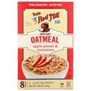 Bobs Red Mill Apple Cinnamon Gluten Free Oatmeal, 9.87 Ounce -- 4 per case