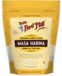 Bobs Red Mill Masa Harina Golden Corn Flour, 22 Ounce Pouch -- 4 per case