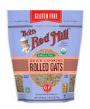 Bobs Red Mill Gluten Free Organic Quick Cooking Rolled Oats, 32 Ounce -- 4 per case.