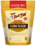 Bobs Red Mill Gluten Free Corn Flour, 22 Ounce Pouch -- 4 per case