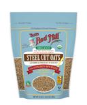 Bobs Red Mill Organic Steel Cut Oats, 24 Ounce -- 4 per case.