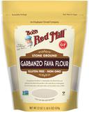 Bobs Red Mill Gluten Free Garbanzo and Fava Bean Flour, 22 Ounce -- 4 per case
