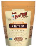 Bobs Red Mill High Fiber Wheat Bran Cereal, 8 Ounce -- 4 per case