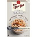 Bobs Red Mill 60 Gram Vanilla Almond Overnight Protein Oats, 4 count -- 4 per case