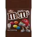 M and Ms Milk Chocolate Candy, 2.55 Ounce Peg Pack -- 12 per case