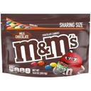 M and Ms Milk Chocolate Candies, 10 Ounce Stand Up Pouch -- 12 per case