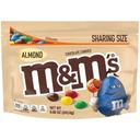 M and Ms Sharing Size Almond Chocolate Candies, 8.6 Ounce Stand Up Pouch -- 8 per case