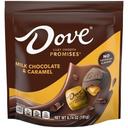 Dove Promises Milk Chocolate and Caramel - Stand Up Pouch, 6.74 Ounce -- 8 per case