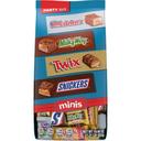 Mixed Variety Miniature Chocolate Candy, 19.49 Ounce Stand Up Pouch -- 6 per case