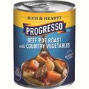 Progresso Rich and Hearty Beef Pot Roast with Country Vegetable Soup, 18.5 Ounce -- 12 per case.