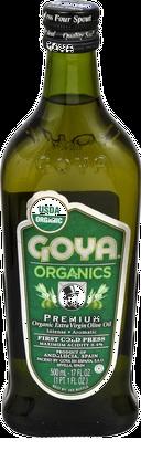 Goya Organic Extra Virgin Olive Oil, 17 Ounce -- 12 per case