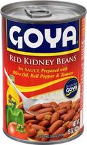 Goya Red Kidney Beans in Sauce - 15 can, 24cans  per case