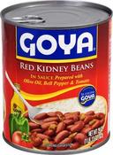 Goya Red Kidney Beans in Sauce - 29 oz. can, 12 cans per case.