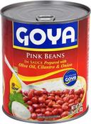 Goya Pink Beans in Sauce - 29 oz. can, 12 cans per case.