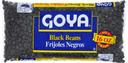 Goya Dry Black Beans - 16 oz. bag, 24 bags per case
